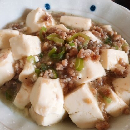 初塩麻婆豆腐！簡単で美味しくできました(^^)